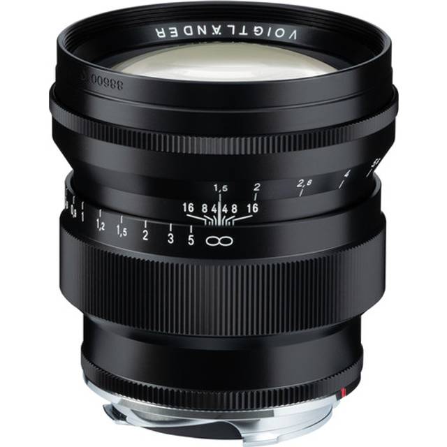 Voigtlander 75mm f1.5 VM ASPH Vintage Line Nokton Lens for Leica M - Silver - Sliver