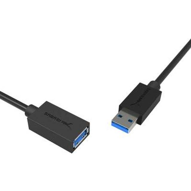 3m USB Extension Cable 3.2, USB A Male to Female, Data Sync USB Extender Cord 5Gbps High Speed for Charging Cable, USB Stick, Printer, PS4/5, USB Hub,