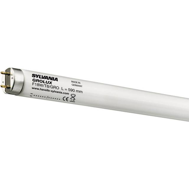 Sylvania Fluorescent 2ft T8 Tube 18W Gro-Lux