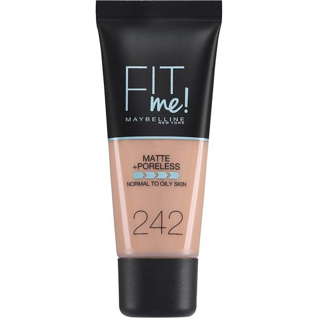 Maybelline fit me matte + poreless foundation - 242 light honey