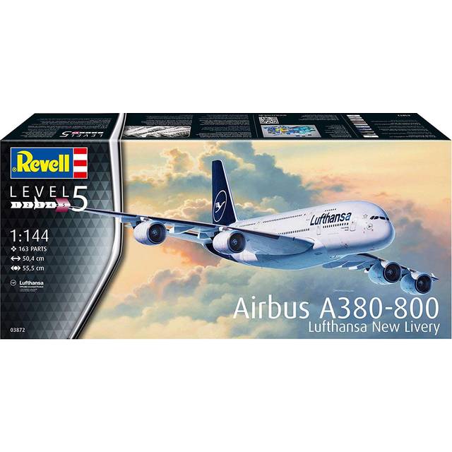 Revell Airbus A380-800 Lufthansa "New Livery" - 1 pc