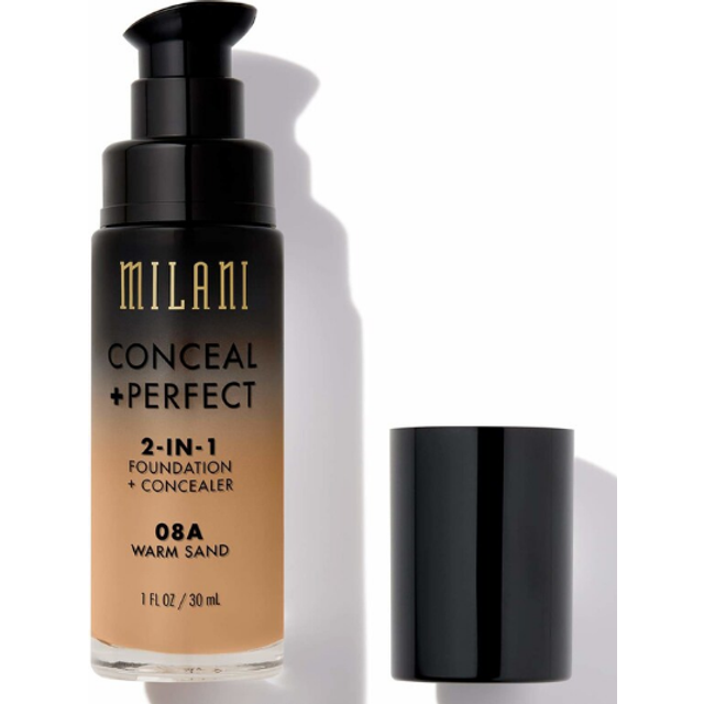 Milani Conceal + Perfect 2-in-1 Foundation 08A Warm Sand