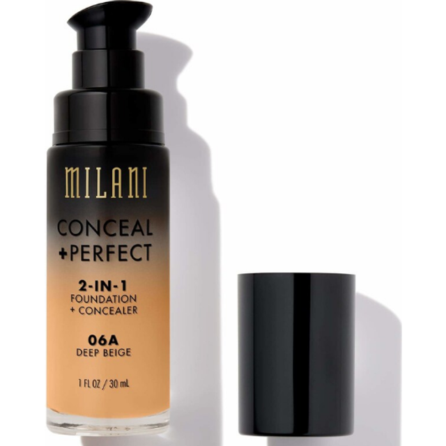 Milani Conceal + Perfect 2-in-1 Foundation 06A Deep Beige
