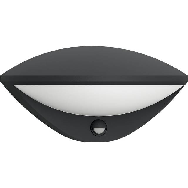 Eglo - Belcreda - led Outdoor Wall Light with pir Motion + Dawn / Dusk Sensor Anthracite IP44