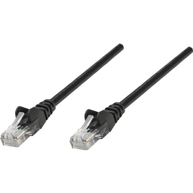 Intellinet Network Patch Cable, Cat5e, 2m, Yellow, CCA, U/UTP, PVC, RJ45, Gold Plated Contacts, Snagless, Booted, Lifetime Warranty, Polybag