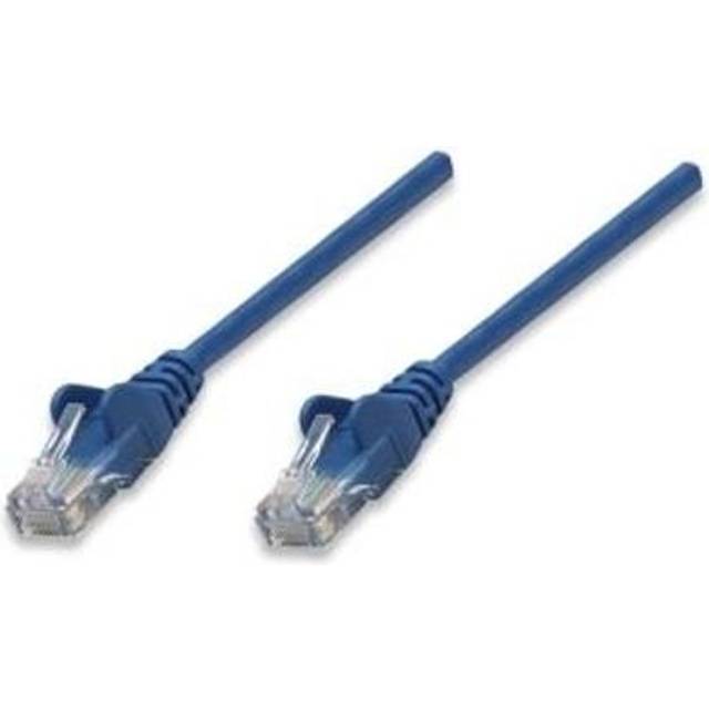 Intellinet Network Patch Cable, Cat5e, 1.5m, Grey, CCA, U/UTP, PVC, RJ45, Gold Plated Contacts, Snagless, Booted, Lifetime Warranty, Polybag