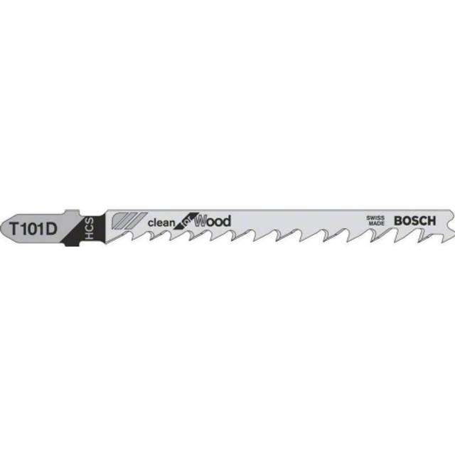Bosch T101D Clean for Wood Jigsaw Blades (5 Pack)