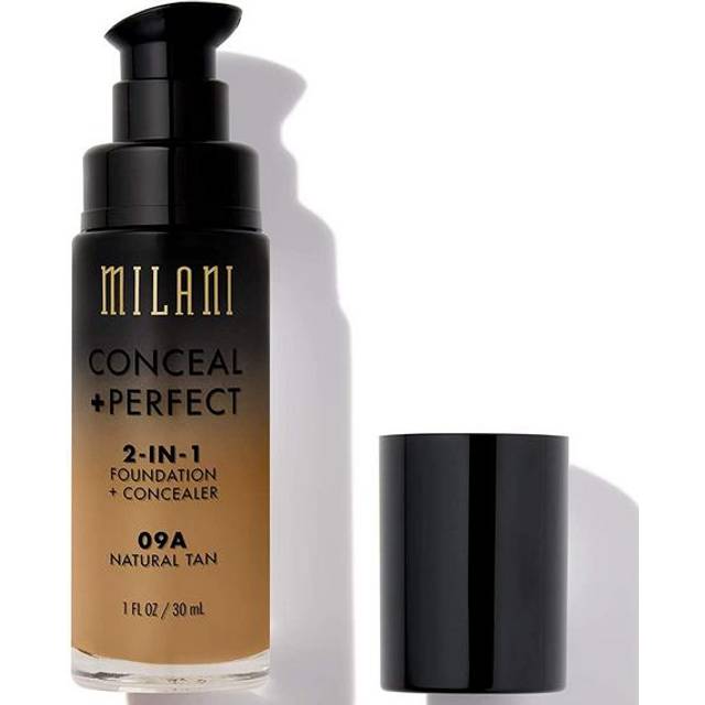 Milani Conceal + Perfect 2-in-1 Foundation 09A Natural Tan