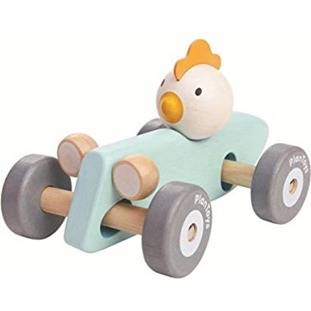 PlanToys racerbil kyckling