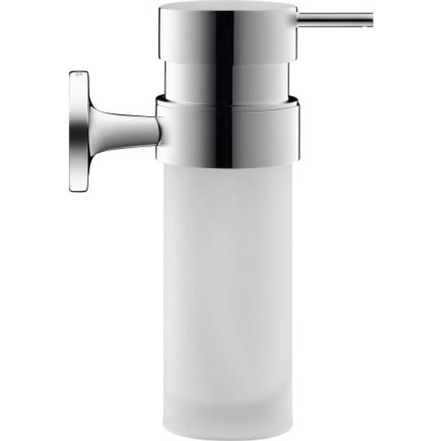 Duravit Startk T Wall Mounted Soap Dispenser - Chrome, Silver