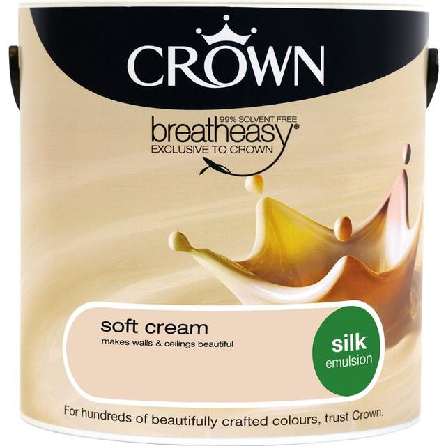 Crown Silk Emulsion Paint - Toasted Almond - 2.5L