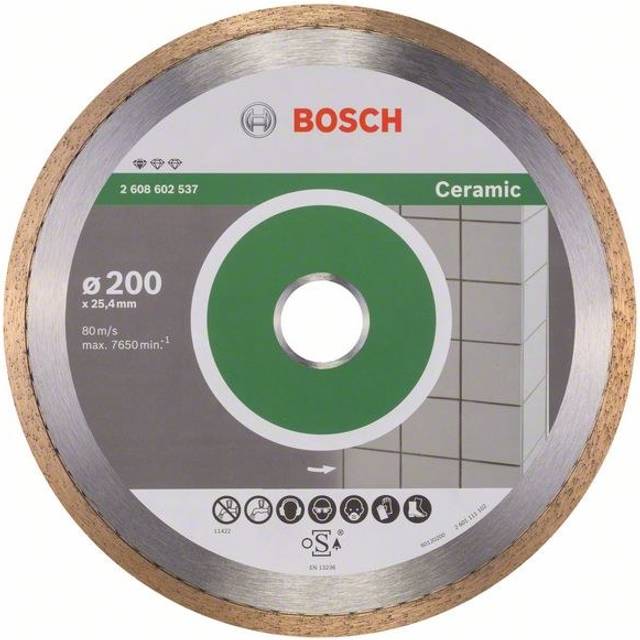 Bosch 2608602537 200mm Diamond Cutting Disc Ceramic LPP