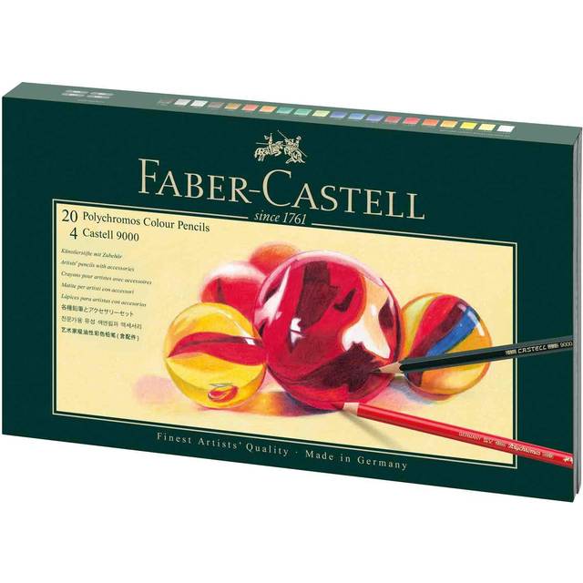 Faber Castell FC210051 Polychromos Gift Set and Accessories