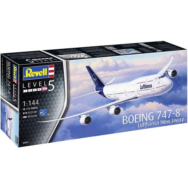Revell Boeing 747-8 Lufthansa "New Livery" - 1 pc