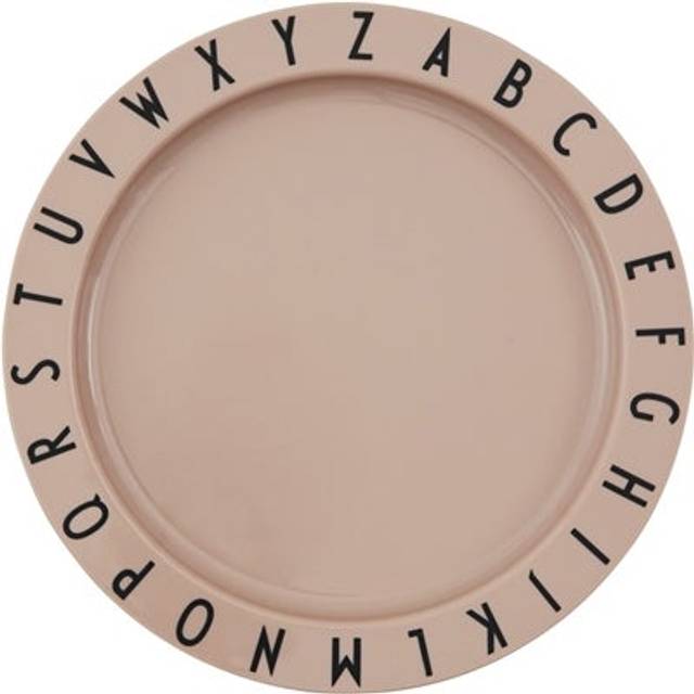 Design Letters Eat & Learn Tallrik Nude
