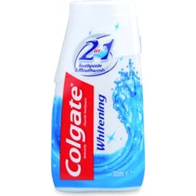 Colgate Whitening 2-in-1 tandkr&#xE4;m och munvatten - 100 ml
