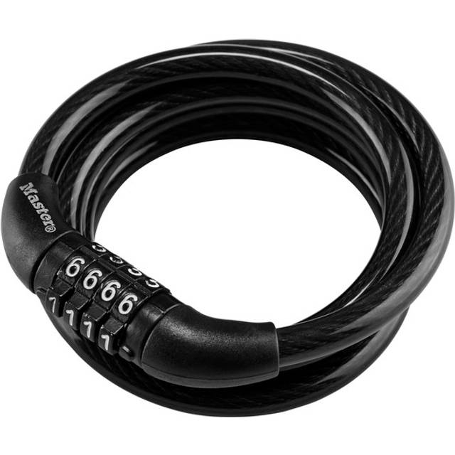 Master Lock Cable Combination Lock 8mm x 1.2m Black