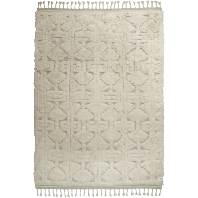 Classic Collection Casablanca matta vit, 170x230 cm