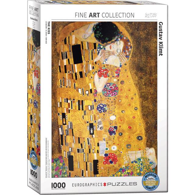 Gustav Klimt - The Kiss: 1000 Pcs