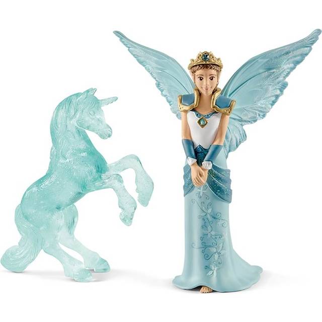 Schleich Hayaia Eyela & Enhörning Isskulptur