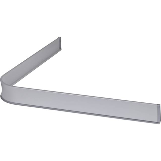 Duschsarg Leijma Stabil Silver 92X92 Cm