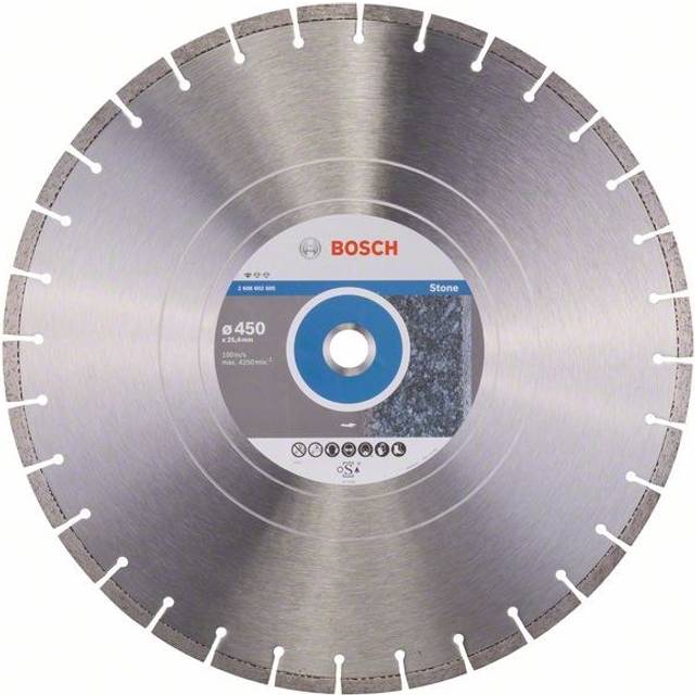 Bosch 2608602605 450x22.23mm Diamond Disc Expert Stone LPP
