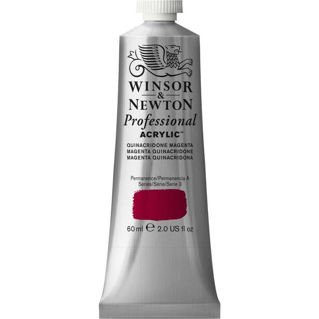 Winsor and Newton 60ml Professional Acrylic Paint - Magenta - Winsor & Newton