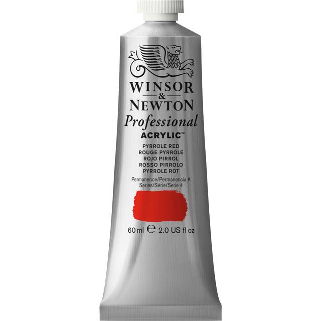 Winsor & Newton Professional Acrylic Colour 60ml Pyrrole Red