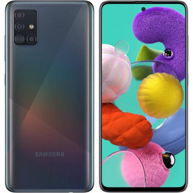 Samsung Galaxy A51 SM-A515F/DSN 16.5 cm (6.5") 4 GB 128 GB Dual SIM 4G USB Type-C White Android 10.0 4000 mAh - Samsung Galaxy A51 SM-A515F/DSN, 16.5 cm (6.5"), 4 GB, 128 GB, 48 MP, Android 10.0,