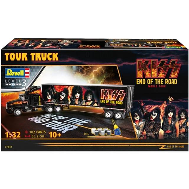 1:32 Kenworth Gift Set ' KISS ' Tour Truck Model Kit