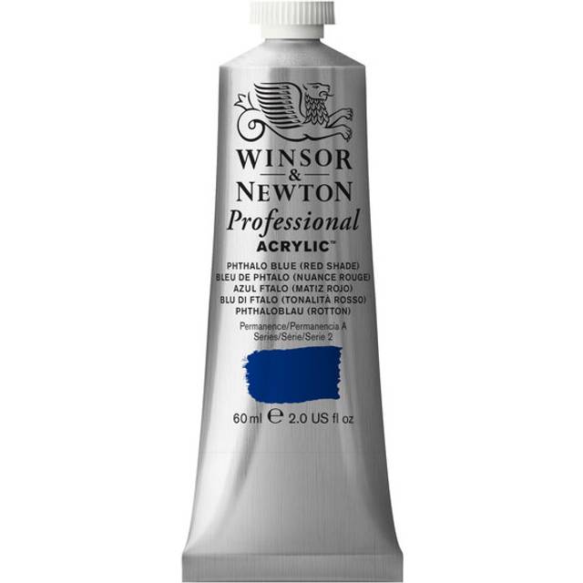 Winsor and Newton 60ml Professional Acrylic Paint - Phthalo Blue Red - Winsor & Newton