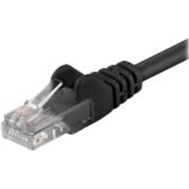 Microconnect Utp525s U/utp Cat5e 25m Black Pvc