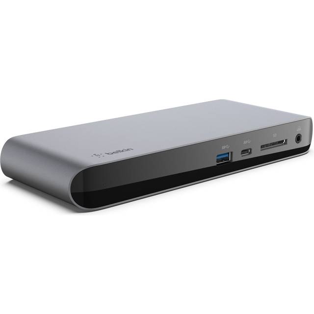 Belkin Thunderbolt 3 Dock Pro - Dockningsstation - USB-C / Thunderbolt 3 - DP - 1GbE - 170 Watt