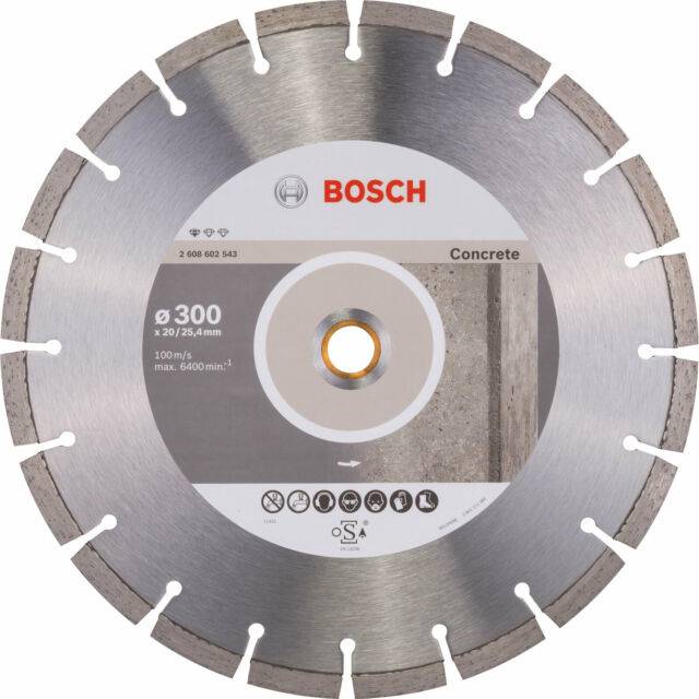 Bosch 2608602543 300x25.4mm Diamond Cutting Disc Concrete LPP