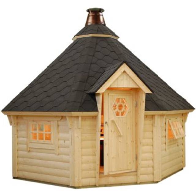 Palmako Eva Grillkåta 11,9 m²/inv. 11,4 m², obehandlad