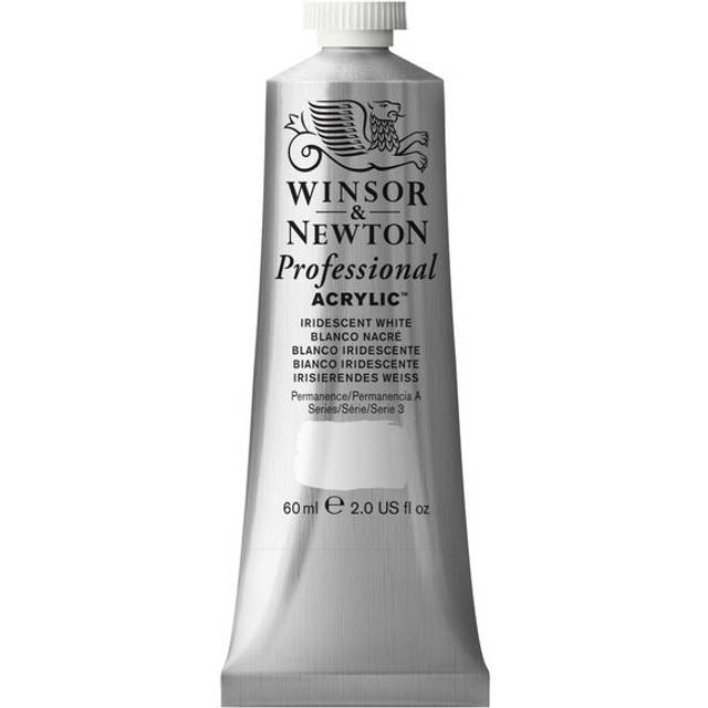 Winsor and Newton 60ml Professional Acrylic Paint - Iridescent White - Winsor & Newton