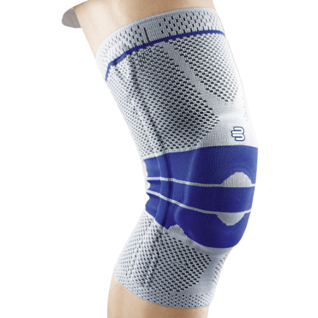 Bauerfeind Knäbandage GenuTrain Comfort Unisex för avlastning, stabilisering och aktivering efter skador, operation eller kronisk såsom gonartros (ledslitage) eller artrit