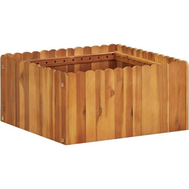 Garden Raised Bed 50x50x25 cm Solid Acacia Wood Vidaxl