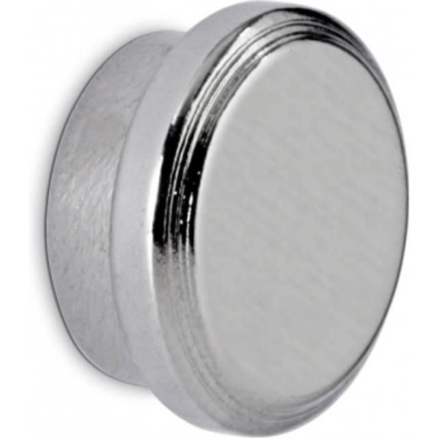 MAUL round, round, Ø 30 mm, holds 21 kg, pack of 5 - silver