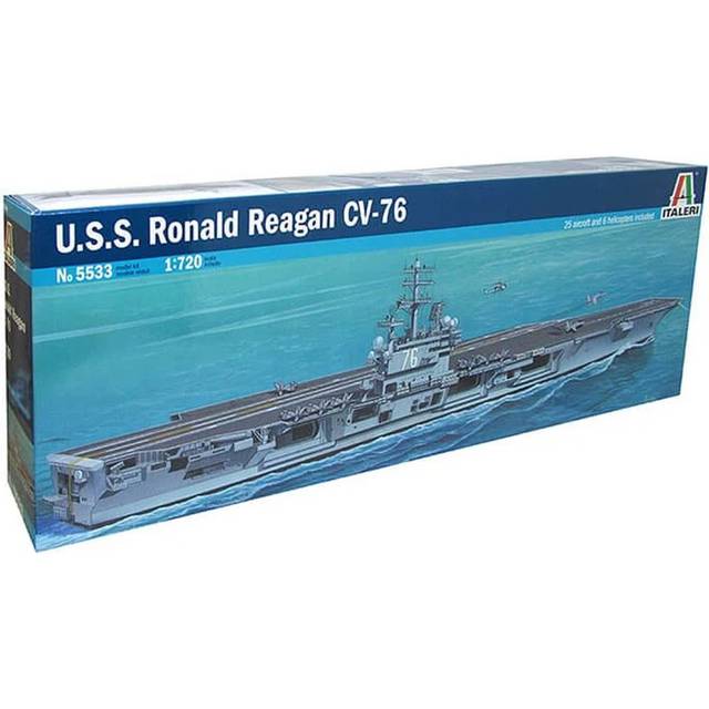 U.S.S. RONALD REAGAN CV-76 - SHIPS 1:720 - Italeri 5533