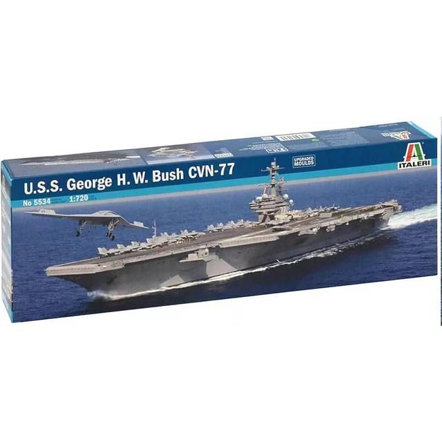 U.S.S. GEORGE H.W.BUSH CVN 77  SHIPS 1:720  Italeri 5534