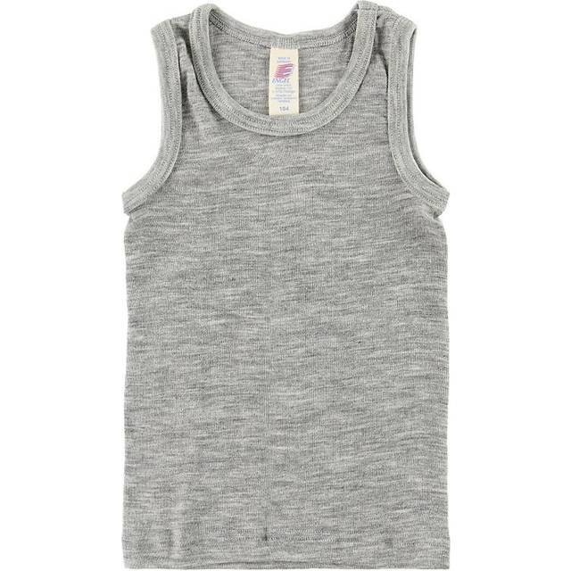 Engel - Kinder Achselhemd - Merino base layer size 128, grey