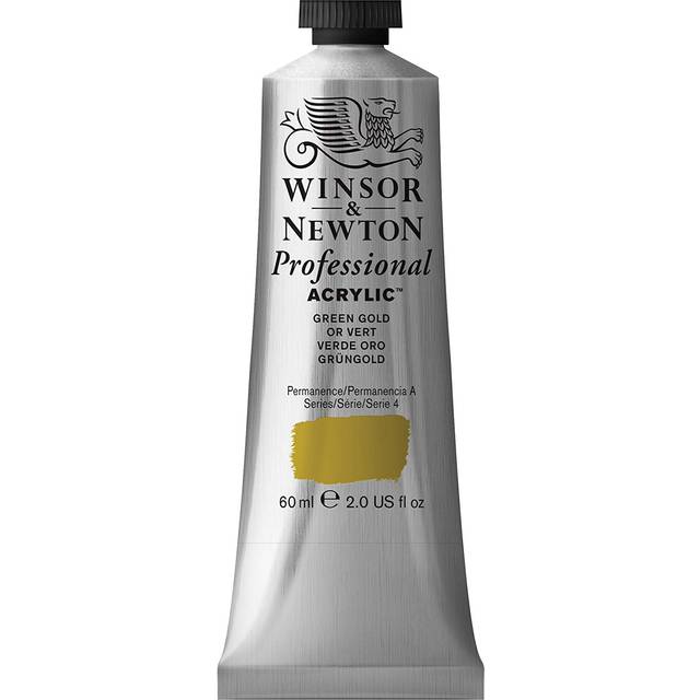 Winsor & Newton Artists Acrylic Paint 60ml Green Gold Series 4