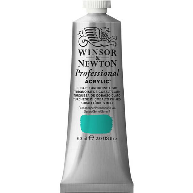Winsor and Newton 60ml Professional Acrylic Paint - Turquoise Light - Winsor & Newton