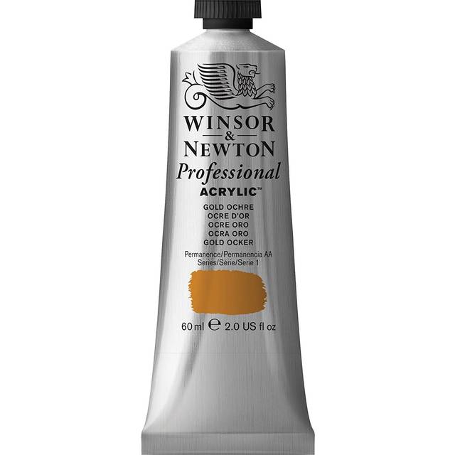 Winsor & Newton Artists Acrylic Paint 60ml Gold Ochre Series 1 - Yellow