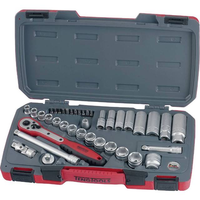 Teng Tools Metric Socket Set 3/8 in Drive Set of 39