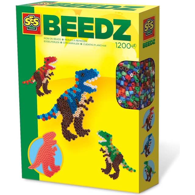 ES SES 06117 Iron On Beads T-Rex