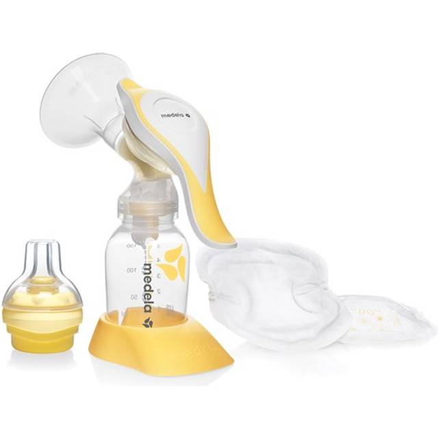 Medela Harmony handmjölkpump, med calmasugare och stilinlägg