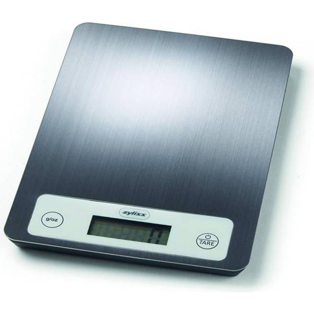 Zyliss Electronic LCD Digital Kitchen Measuring Scales, Weighs up to 5 kg/11 lbs