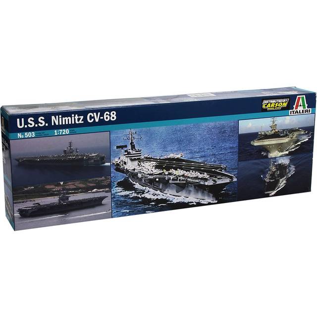Italeri 510000503 Scale Model 1:720 USS Nimitz CV-68